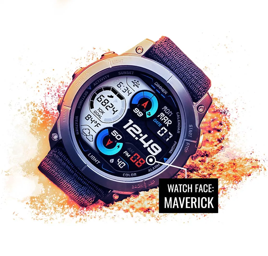 Free Garmin Watch Face Preview